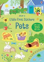 Book Cover for Little First Stickers Pets by Hannah Watson