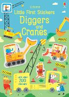 Book Cover for Little First Stickers Diggers and Cranes by Hannah Watson