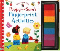 Book Cover for Poppy and Sam's Fingerprint Activities by Sam Taplin