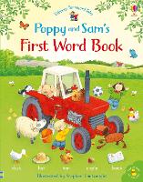 Book Cover for Poppy and Sam's First Word Book by Heather Amery