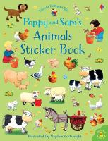Book Cover for Poppy and Sam's Animals Sticker Book by Sam Taplin