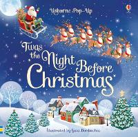 Book Cover for Pop-up 'Twas the Night Before Christmas by Clement C. Moore, Jenny Hilborne