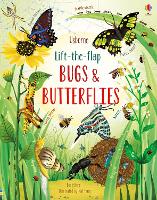 Book Cover for Usborne Lift-the-Flap Bugs & Butterflies by Emily Bone