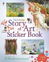 Book Cover for Story of Art Sticker Book by Sarah Courtauld