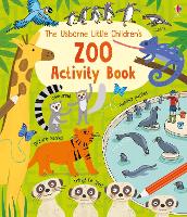 Book Cover for Little Children's Zoo Activity Book by Rebecca Gilpin