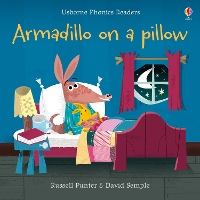 Book Cover for Armadillo on a pillow by Russell Punter