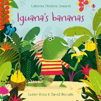 Book Cover for Iguana's Bananas by Lesley Sims