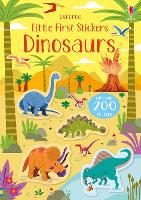 Book Cover for Little First Stickers Dinosaurs by Kirsteen Robson