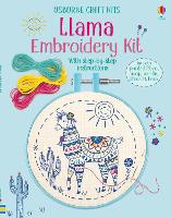 Book Cover for Embroidery Kit: Llama by Lara Bryan