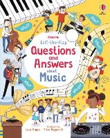 Book Cover for Lift-the-flap Questions and Answers About Music by Lara Bryan