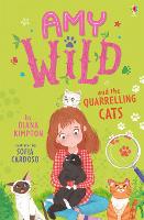 Book Cover for Amy Wild and the Quarrelling Cats by Diana Kimpton