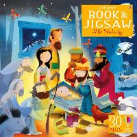 Book Cover for Usborne Book and Jigsaw The Nativity by Sam Smith