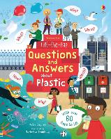 Book Cover for Lift-the-Flap Questions and Answers About Plastic by Katie Daynes