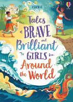 Book Cover for Tales of Brave and Brilliant Girls from Around the World by Lan Cook, Rachel Firth, Andy Prentice