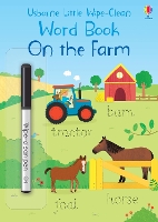 Book Cover for Little Wipe-Clean Word Book On the Farm by Felicity Brooks