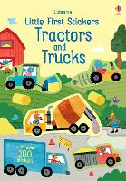 Book Cover for Little First Stickers Tractors and Trucks by Hannah (EDITOR) Watson