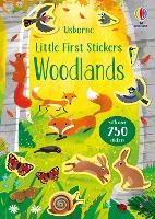 Book Cover for Little First Stickers Woodlands by Caroline Young