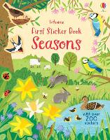 Book Cover for First Sticker Book Seasons by Holly Bathie