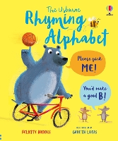 Book Cover for The Rhyming Alphabet by Felicity Brooks, Gareth Lucas