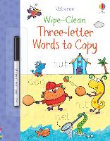 Book Cover for Wipe-Clean Three-Letter Words to Copy by Jane Bingham