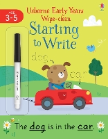 Book Cover for Early Years Wipe-Clean Starting to Write by Jessica Greenwell