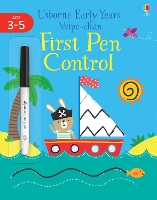Book Cover for Early Years Wipe-Clean First Pen Control by Jessica Greenwell
