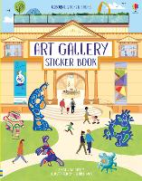 Book Cover for Art Gallery Sticker Book by Abigail Wheatley