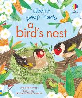 Book Cover for Peep Inside a Bird's Nest by Anna Milbourne