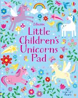 Book Cover for Little Children's Unicorns Pad by Kirsteen Robson