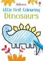 Book Cover for Little First Colouring Dinosaurs by Kirsteen Robson