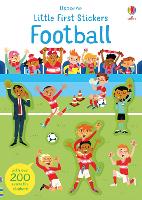 Book Cover for Little First Stickers Football by Sam Smith