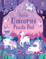 Book Cover for Unicorns Puzzle Pad by Kate Nolan