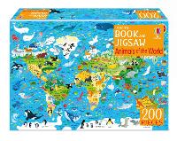 Book Cover for Usborne Book and Jigsaw Animals of the World by Sam Smith, Kirsteen Robson