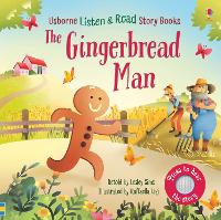 Book Cover for The Gingerbread Man by Lesley Sims