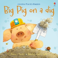 Book Cover for Big Pig on a Dig by Russell Punter