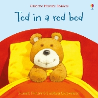 Book Cover for Ted in a red bed by Russell Punter