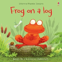 Book Cover for Frog on a log by Lesley Sims