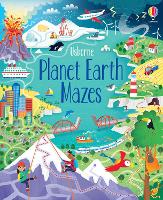 Book Cover for Planet Earth Mazes by Sam Smith