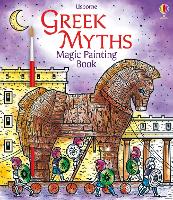 Book Cover for Greek Myths Magic Painting Book by Abigail Wheatley