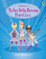 Book Cover for Sticker Dolly Dressing Popstars by Lucy Bowman