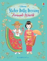 Book Cover for Sticker Dolly Dressing Around the World by Emily Bone