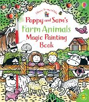 Book Cover for Poppy and Sam's Farm Animals Magic Painting Book by Sam Taplin