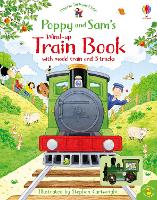 Book Cover for Poppy and Sam's Wind-up Train Book by Heather Amery