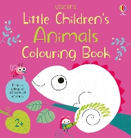 Book Cover for Little Children's Animals Colouring Book by Mary Cartwright