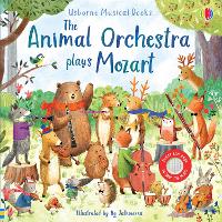 Book Cover for The Animal Orchestra Plays Mozart by Sam Taplin