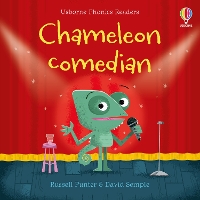 Book Cover for Chameleon Comedian by Russell Punter