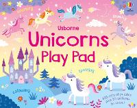 Book Cover for Unicorns Play Pad by Kirsteen Robson