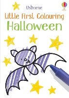 Book Cover for Little First Colouring Halloween by Kirsteen Robson