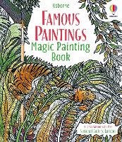 Book Cover for Famous Paintings Magic Painting Book by Rosie Dickins