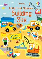 Book Cover for Little First Stickers Building Site by Jane Bingham